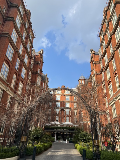 St. Ermin's Hotel courtyard